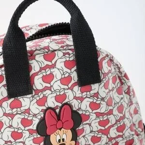 Zara | Bags | Zara Nwot Minnie Mouse Disney Backpack Hearts  display picture 3
